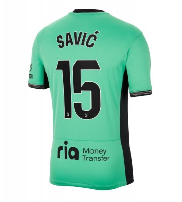 Atletico Madrid Stefan Savic #15 Tredje trøje 2023-24 Kort ærmer